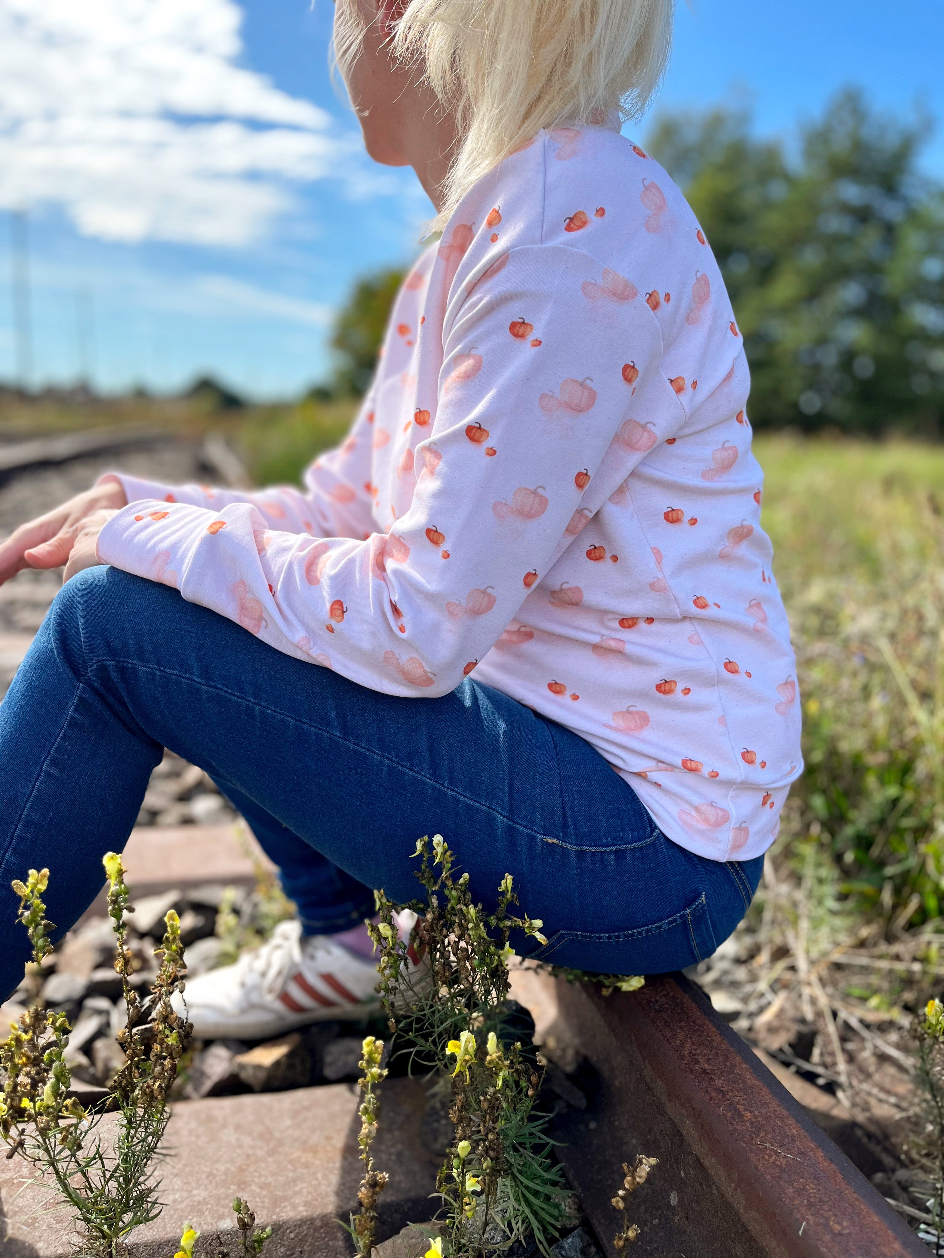 Kleiner Aquarell Kürbis Eigenproduktion Dauervorbestellung